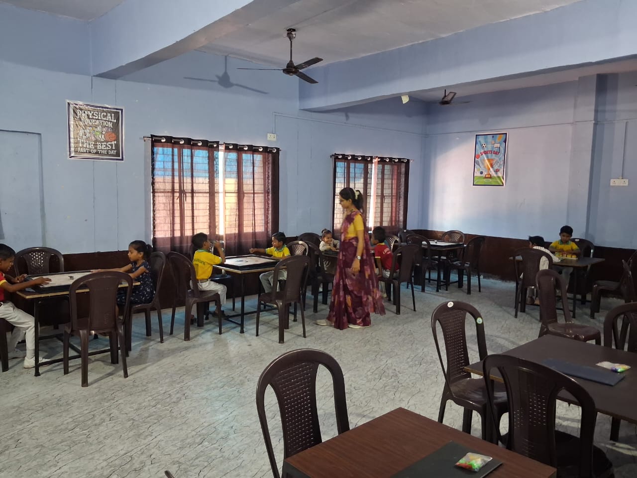 Indoor games facilities